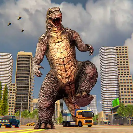 Play Monster Dinosaur Rampage : City Attack APK