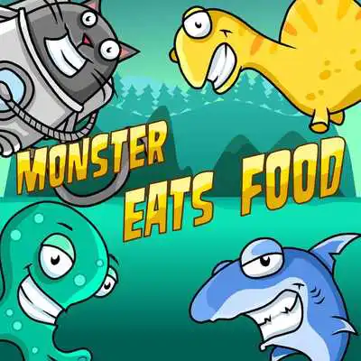 Play Monster Eats Food - 2 player