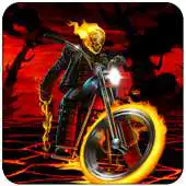 Free play online Monster Ghost Ride Scary Fire Monster Racing Game APK