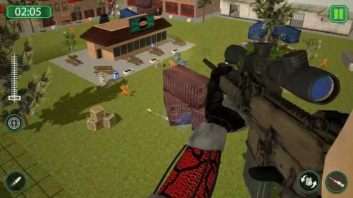 Play Monster Hero Sniper Shooting - Prison Escape Game