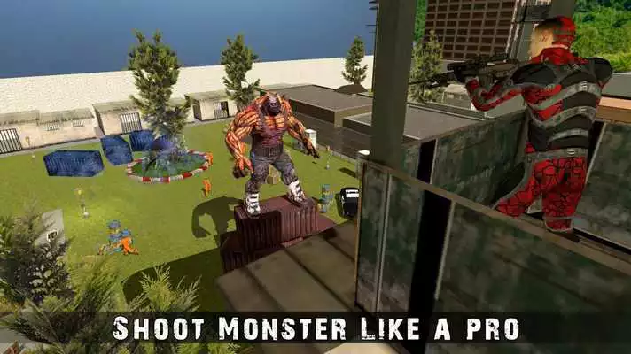 Play Monster Hero Sniper Shooting - Prison Escape Game