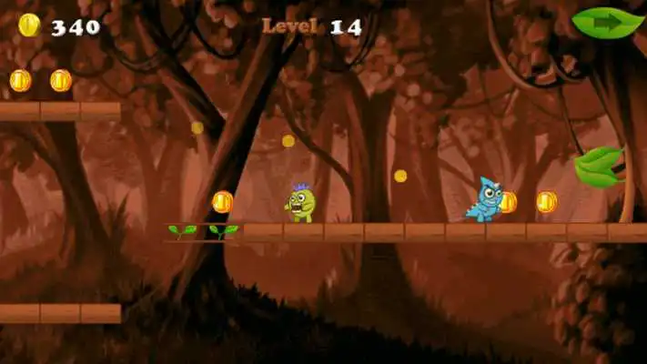Play Monster in the Temple Run game