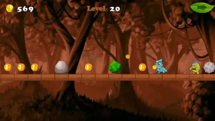 Play Monster in the Temple Run game