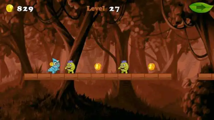 Play Monster in the Temple Run game