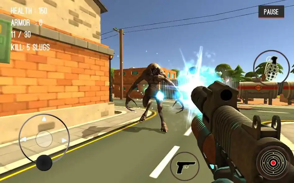 Play Monster Killing City Strike 3 as an online game Monster Killing City Strike 3 with UptoPlay
