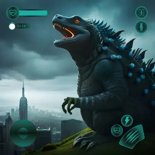 Play Monster King kong vs Godzilla APK