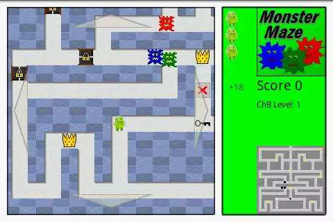 Play Monster Maze as an online game Monster Maze with UptoPlay