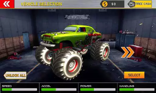 Play Monster Mega Truck Jump 3D Race Simulator  and enjoy Monster Mega Truck Jump 3D Race Simulator with UptoPlay