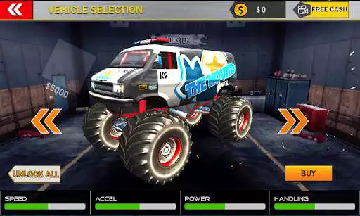 Play Monster Mega Truck Jump 3D Race Simulator as an online game Monster Mega Truck Jump 3D Race Simulator with UptoPlay