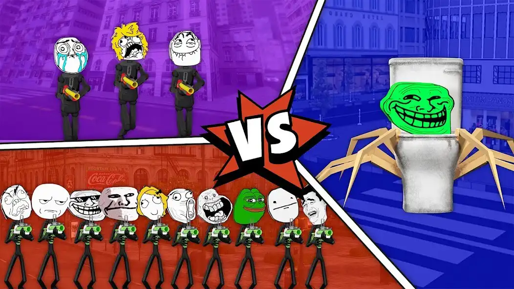 Play Monster Meme Shooting Games as an online game Monster Meme Shooting Games with UptoPlay