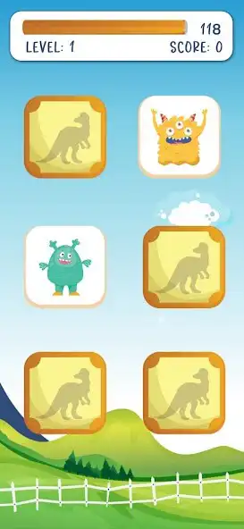 Play Monster memory game as an online game Monster memory game with UptoPlay