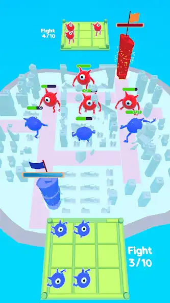 Play Monster Merge Army as an online game Monster Merge Army with UptoPlay