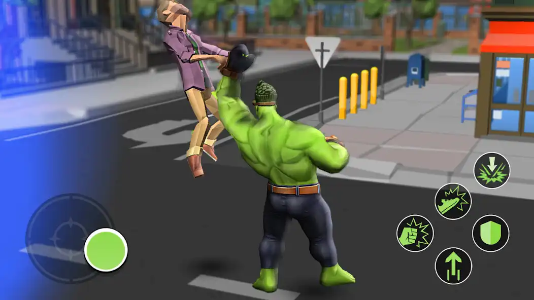 Play Monster Muscle Hero Fighter as an online game Monster Muscle Hero Fighter with UptoPlay