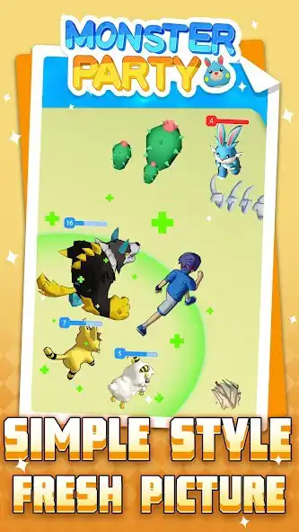 Play Monster Party: Idle Adventure as an online game Monster Party: Idle Adventure with UptoPlay