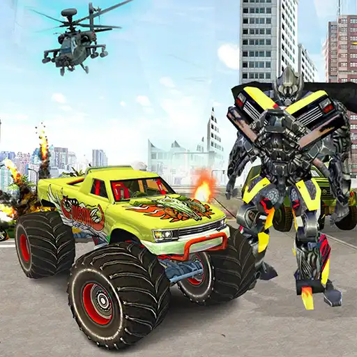 Play Monster Police Truck Robot Game APK