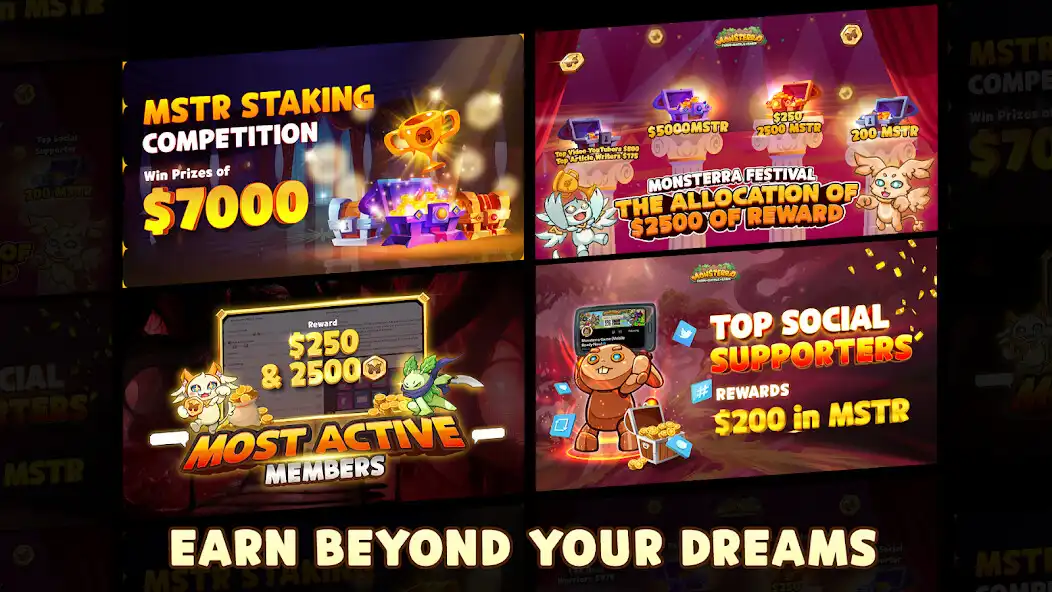 Play Monsterra: Crypto  NFT Game as an online game Monsterra: Crypto  NFT Game with UptoPlay