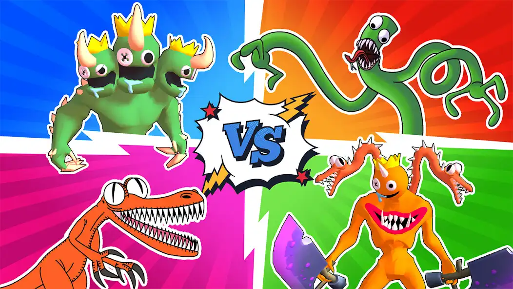 Play Monster Rampage: Merge Rainbow  and enjoy Monster Rampage: Merge Rainbow with UptoPlay
