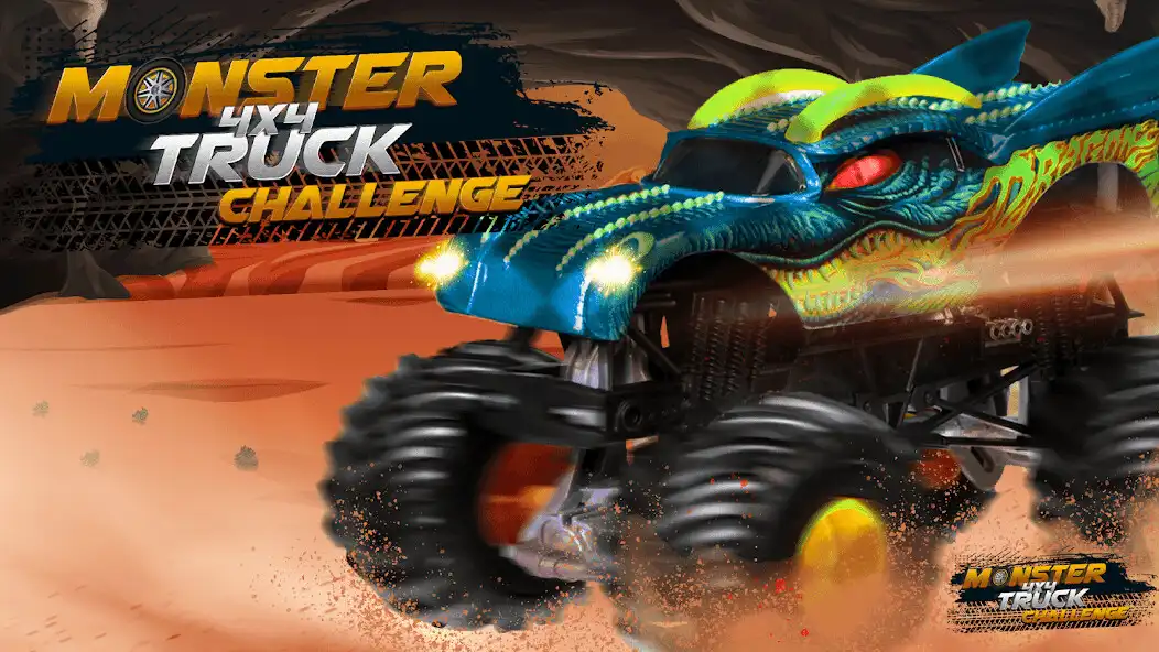 Play Monster Rush Truck 4x4 as an online game Monster Rush Truck 4x4 with UptoPlay