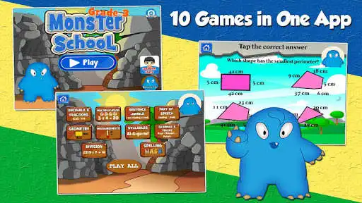 Play Monster School Grade 3 Games  and enjoy Monster School Grade 3 Games with UptoPlay