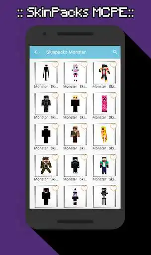 Play Monster Skins for Minecraft