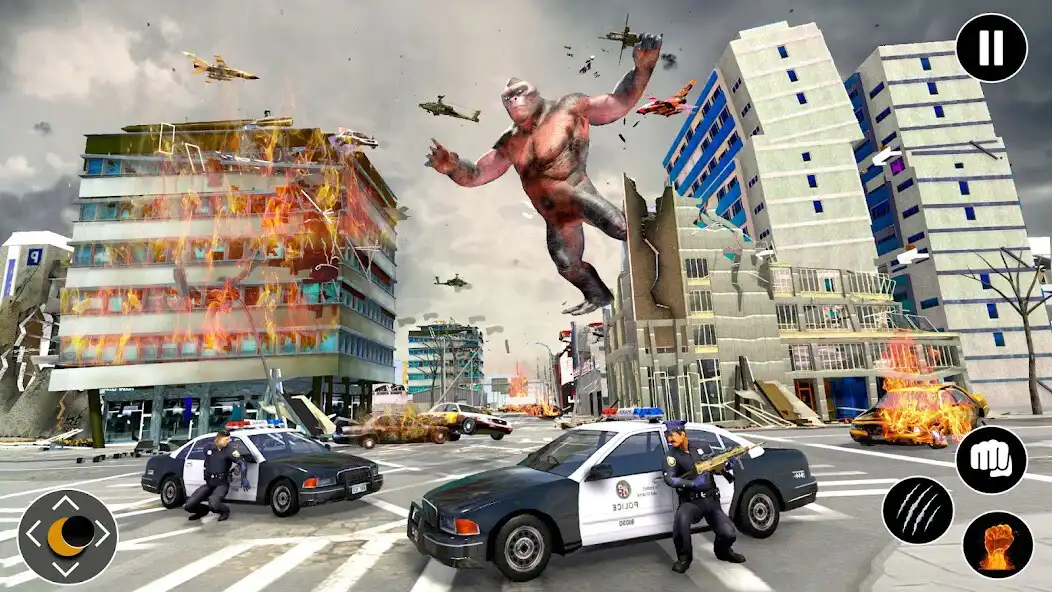 Play Monster Smash City Godzilla as an online game Monster Smash City Godzilla with UptoPlay