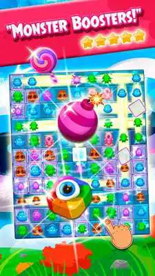 Play Monsters Match 3 - Swap and Connect Puzzle Game