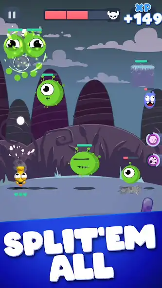Play Monster Splitter as an online game Monster Splitter with UptoPlay