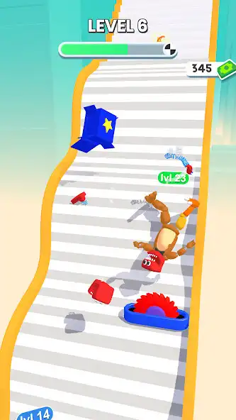 Play Monster Stairs Race as an online game Monster Stairs Race with UptoPlay