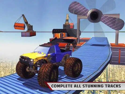 Play Monster Stunt Impossible Track Racing