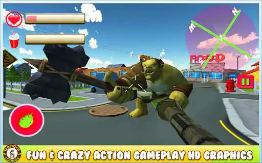 Play Monsters vs Fruit Shooter as an online game Monsters vs Fruit Shooter with UptoPlay