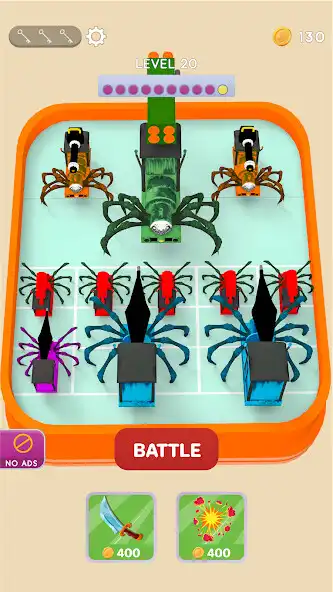 Play Monster Train Merge Battle 3D as an online game Monster Train Merge Battle 3D with UptoPlay