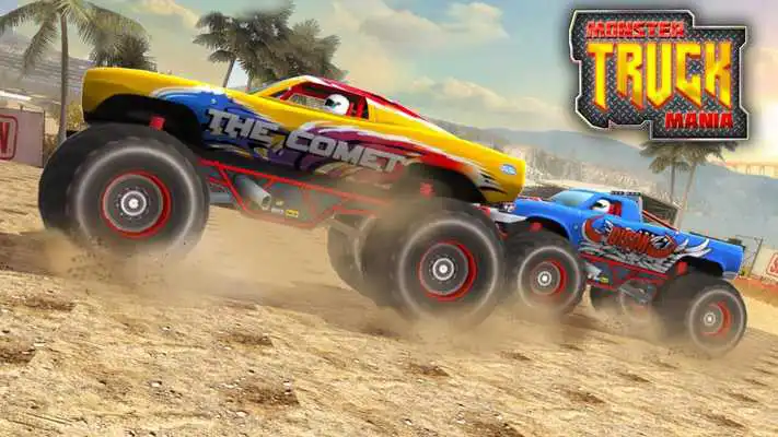 Play Monster Truck 2K18 - Truck Driving Uphill