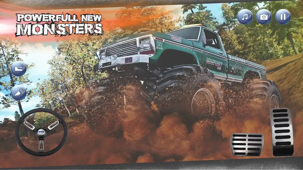 Play Monster Truck: 3D Mud Racing  and enjoy Monster Truck: 3D Mud Racing with UptoPlay