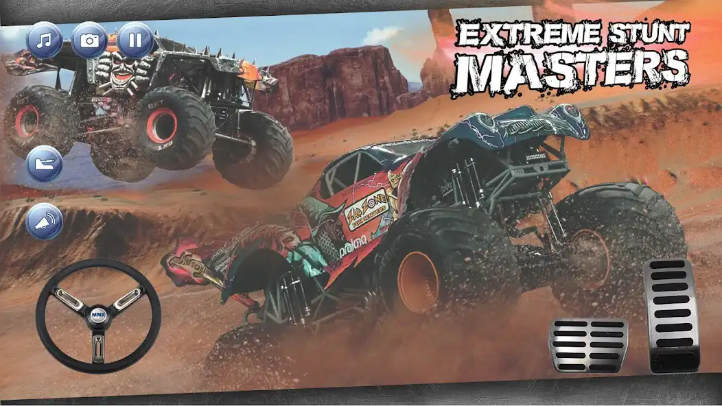 Play Monster Truck: 3D Mud Racing as an online game Monster Truck: 3D Mud Racing with UptoPlay