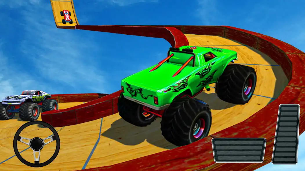 Play Monster Truck :Car Racing Game as an online game Monster Truck :Car Racing Game with UptoPlay