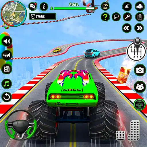 Play Monster Truck Crazy Stunt Race APK Play Monster Truck Crazy Stunt Race APK