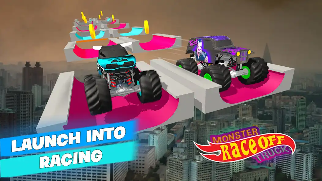 Play Monster Truck Games - Race Off  and enjoy Monster Truck Games - Race Off with UptoPlay