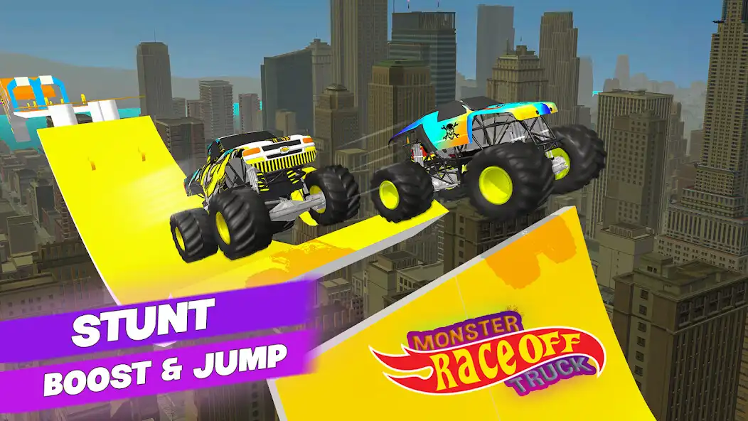 Play Monster Truck Games - Race Off as an online game Monster Truck Games - Race Off with UptoPlay