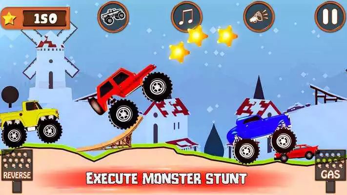 Play Monster Truck Games: Super 2D Race
