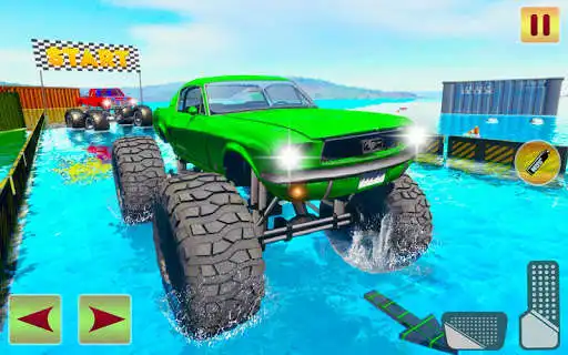 Play Monster Truck Impossible Mega Ramp Stunts Tracks  and enjoy Monster Truck Impossible Mega Ramp Stunts Tracks with UptoPlay