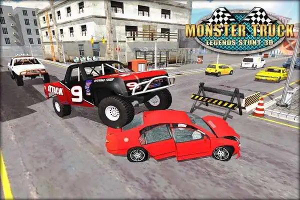 Play Monster Truck Legend Stunts 3D