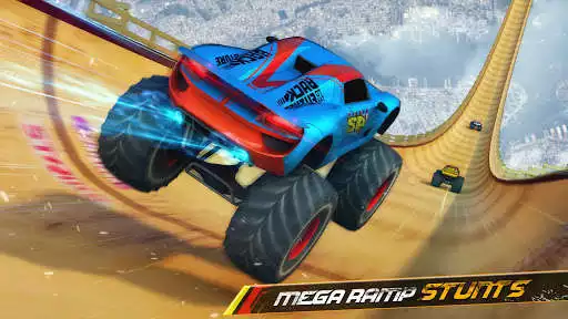 Play Monster Truck Mega Ramp  and enjoy Monster Truck Mega Ramp with UptoPlay