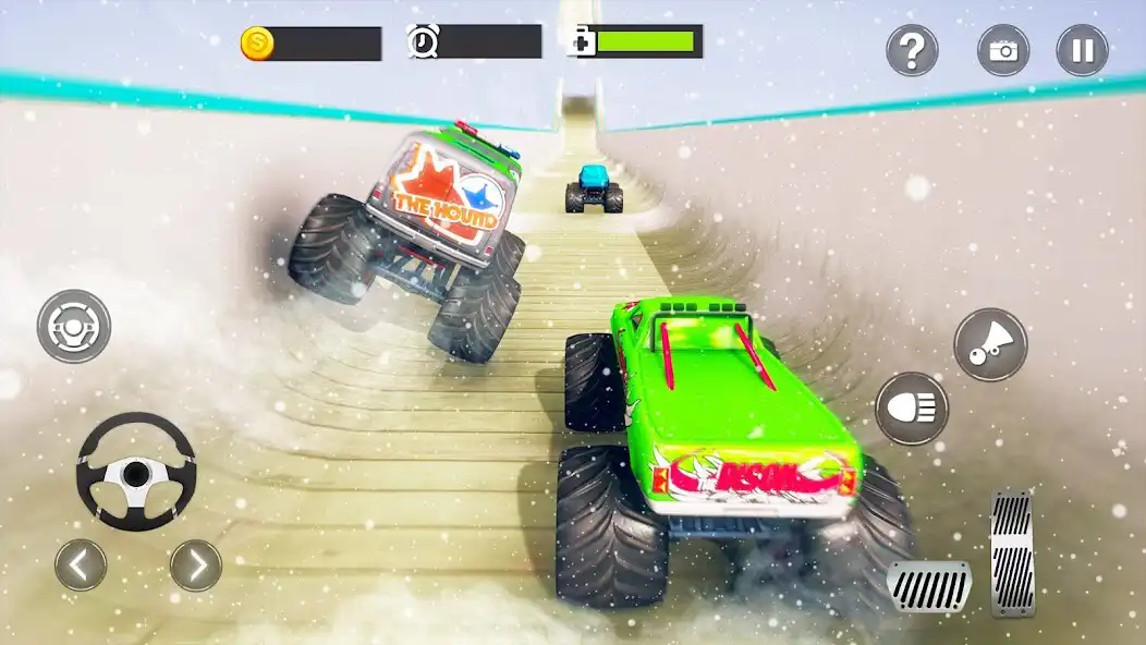 Play Monster Truck Mega Ramp Stunt  and enjoy Monster Truck Mega Ramp Stunt with UptoPlay