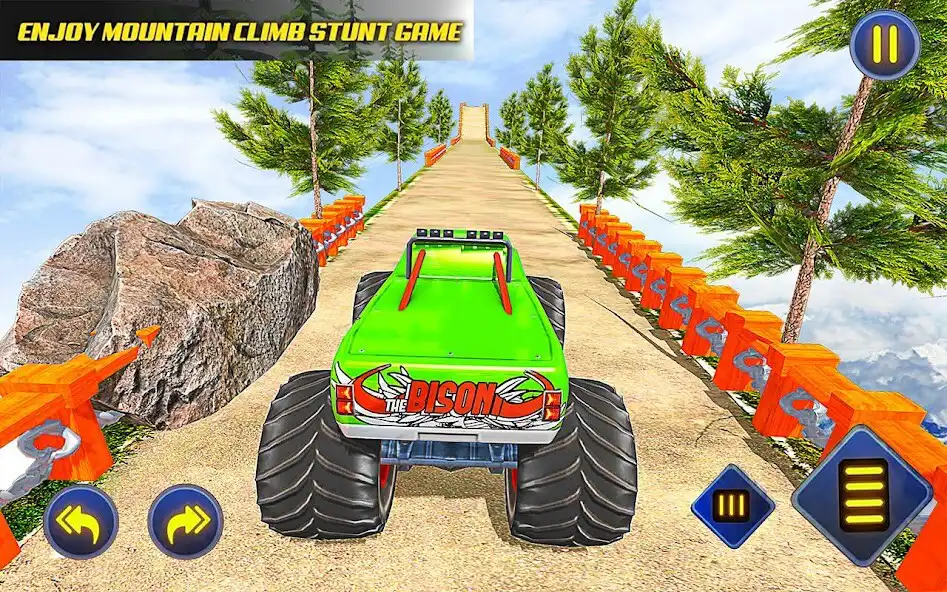 Play Monster Truck Mountain Stunt  and enjoy Monster Truck Mountain Stunt with UptoPlay