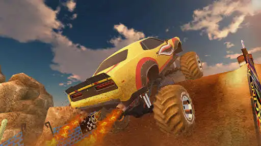 Play Monster Truck Offroad Games 3D as an online game Monster Truck Offroad Games 3D with UptoPlay