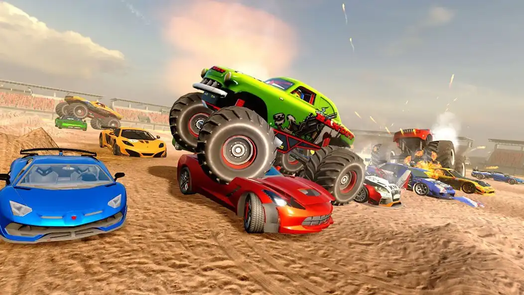Play Monster Truck Offroad mud race  and enjoy Monster Truck Offroad mud race with UptoPlay