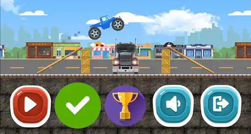 Play APK Monster Truck Racing Adventure Super 2D Race Games  and enjoy Monster Truck Racing Adventure Super 2D Race Games using 