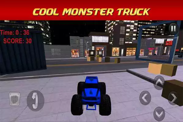 Play Monster Truck Racing Stunts 3D