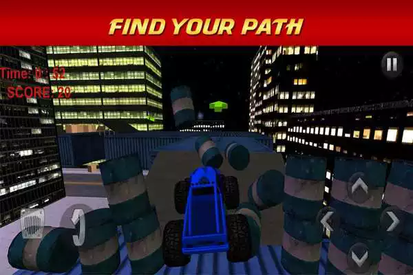 Play Monster Truck Racing Stunts 3D