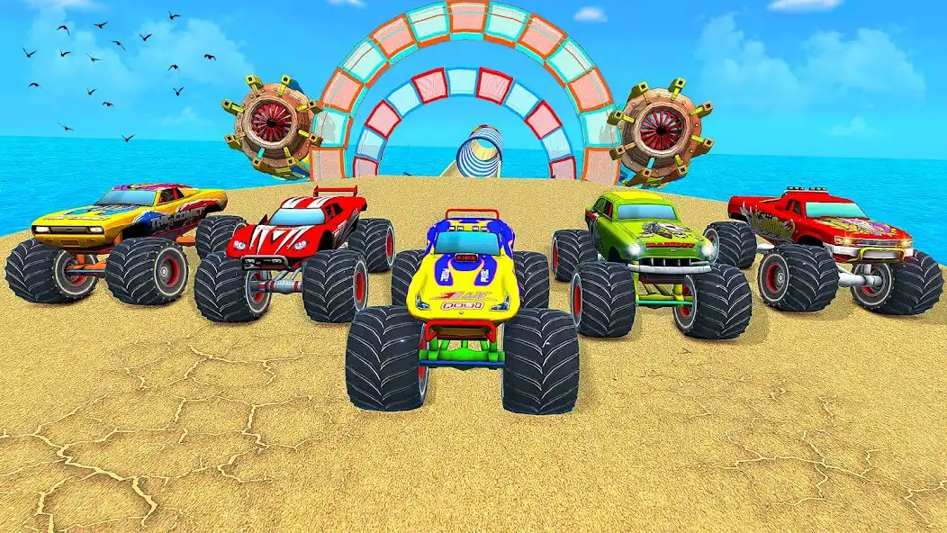 Play Monster Truck Racing Stunts  and enjoy Monster Truck Racing Stunts with UptoPlay